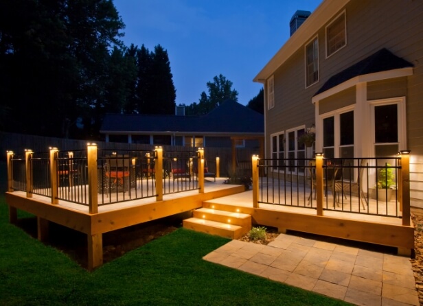 LED Deck Lights | Deck Post Lights | FortressAccen