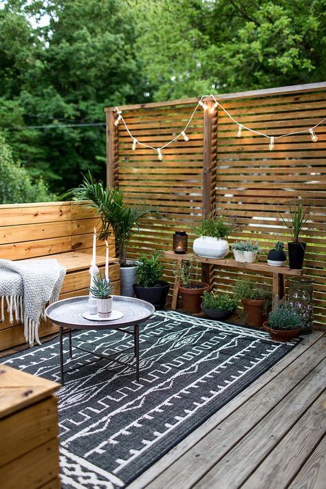 8 Outdoor Privacy Screen Ideas For Decks - ROLLer