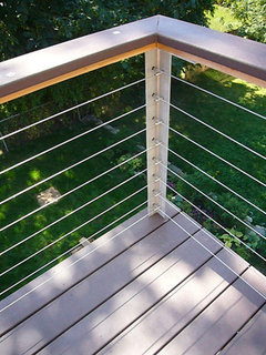 looking for creative deck railing ide