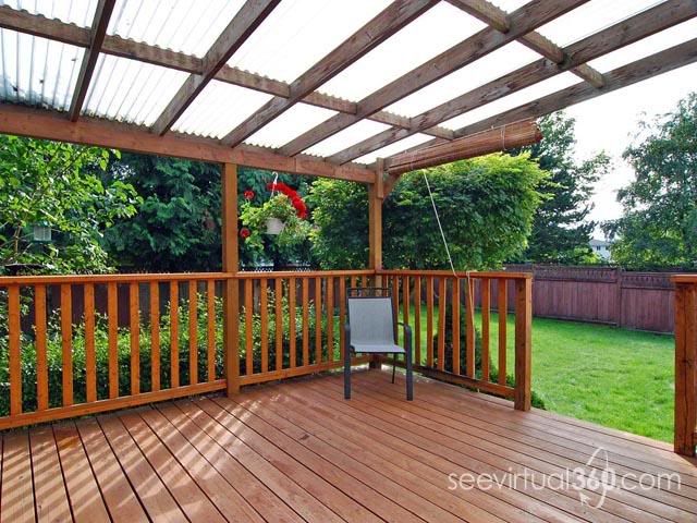 Deck roof, what are my options? | Backyard, Deck with pergola .