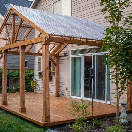 Stylish Ideas for Deck Roof Designs