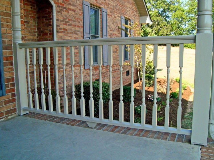 1 5/8" Porch & Deck Spindles, Turned Balusters for Exterior Ra