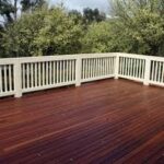 Timber Deck Balustrade | Balustrade design, Timber deck, Patio .