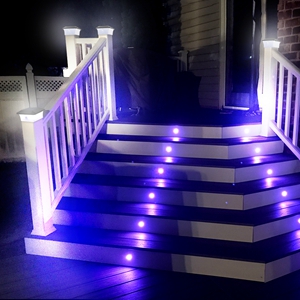 Decking Lights RGBW,GEYUEYA Home Ø31MM 12V RGB/Warm White Change .