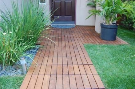 Decking tiles, Deck tiles, wood deck tiles, Hardwood Home the .