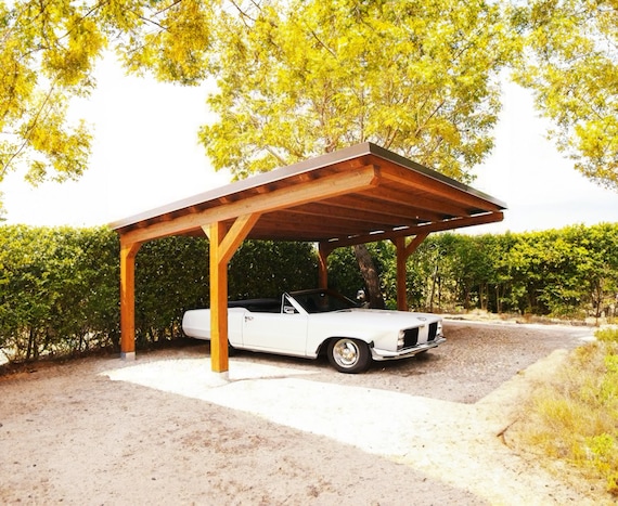 Car Garage Plans Diy Carport for Two Car Canopy Plans Wooden Car .