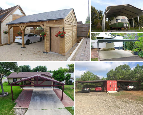 15 Budget-friendly DIY Carport Ideas & Pla