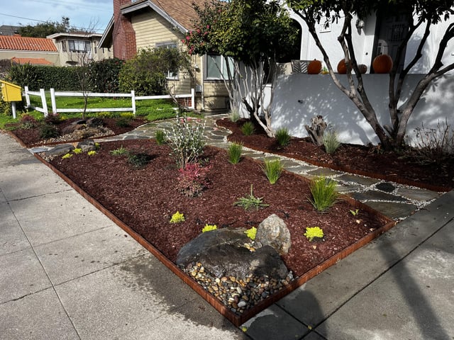 DIY Front Yard Project : r/landscapi