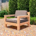 DIY Outdoor Sofa Build Plans, Patio Chair Plans, Patio Furniture .