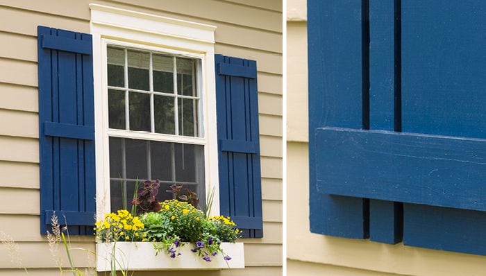 Simple DIY Window Shutte