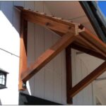 Wooden Awnings | Awning over door, Door awnings, Timber front do
