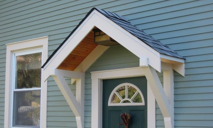 19 Homemade Door Awning Plans You Can DIY Easily | Door awnings .