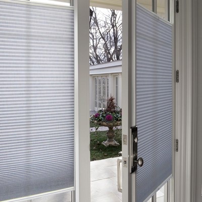 Legacy French Door Light Filtering Cellular Shades | American Blin