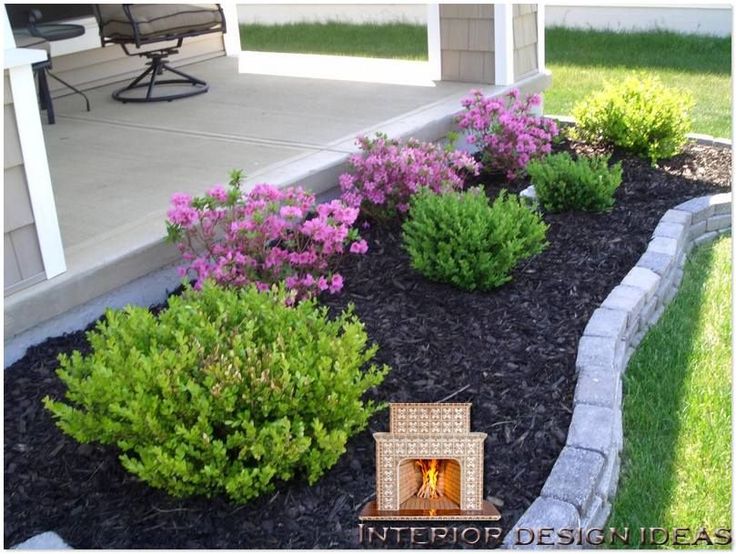 easy landscaping ideas for front of house | Front yard landscaping .