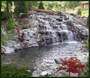 Evergreen Landscaping Waterfalls | Ponds | Landscapes | Paver .