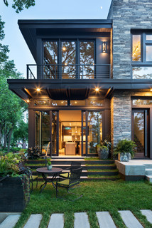 75 Modern Gray Exterior Home Ideas You'll Love - April, 2024 | Hou