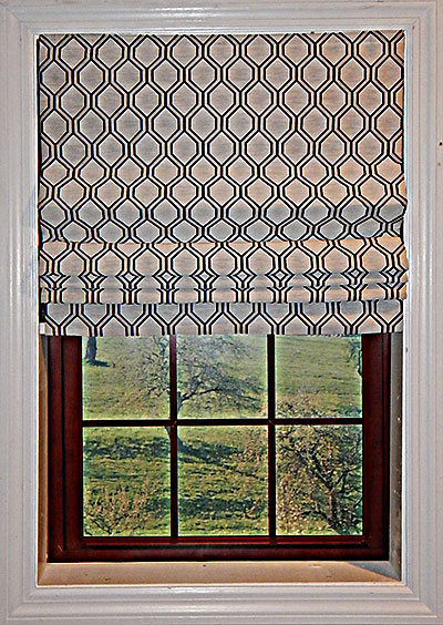 Order Cordless Flat Fold Roman Shades with Premium Fabrics at Low .