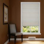 Home Decorators Collection Cordless Blackout Fabric Roman Shade .
