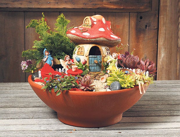 Fairy gardens: Small sites suit sprit