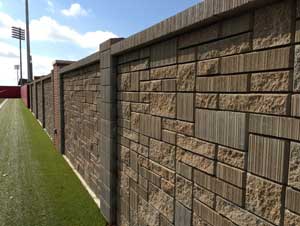 Concrete Block Fence - Fence Desi