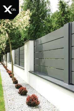 70 Designs of wall fence ideas | fence design, fence, modern fen