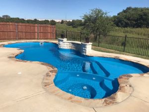 San Juan Pools - Desert Springs | Winding Free Form Fiberglass Poo