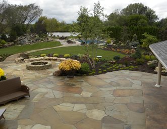 Flagstone Patio Pictures - Gallery - Landscaping Netwo