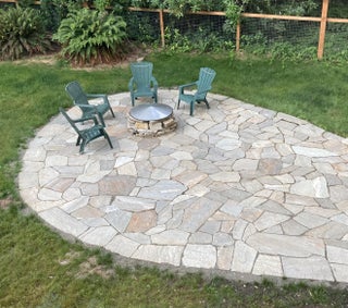 Backyard Quartzite Flagstone Patio : 14 Steps (with Pictures .