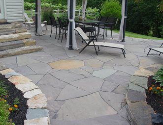 Flagstone Patio Pictures - Gallery - Landscaping Netwo