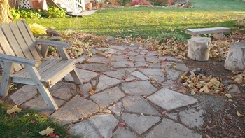 How to make flagstones pavers - It's Just a Proje