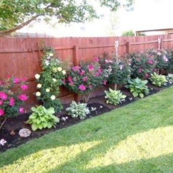 Amazing rose garden ideas in this year 12 | Fence landscaping .