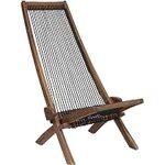 Amazon.com: CleverMade Tamarack Folding Rope Chair - Foldable .