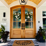 Modern Farmhouse Wood Exterior Doors | Grand Entry Doo