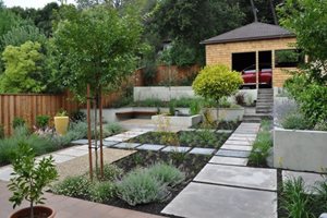 Front Courtyard Garden Design - Landscaping Netwo