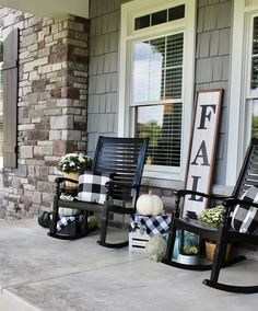 38 Best Front Porch Chairs ideas | porch decorating, front porch .