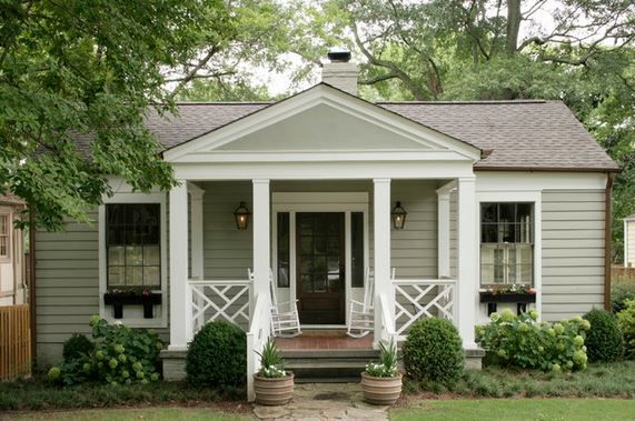 ranch style homes with front porches - Google Search | House .