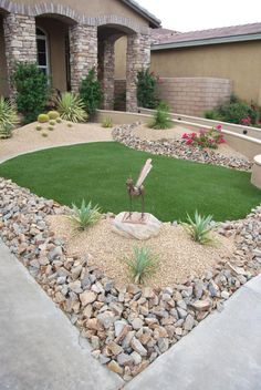 50 Best Rock Yard! ideas | garden design, backyard landscaping .