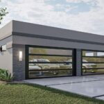 4-Car Garage Plans | Modern Four-Car Garage Plan Design # 050G .