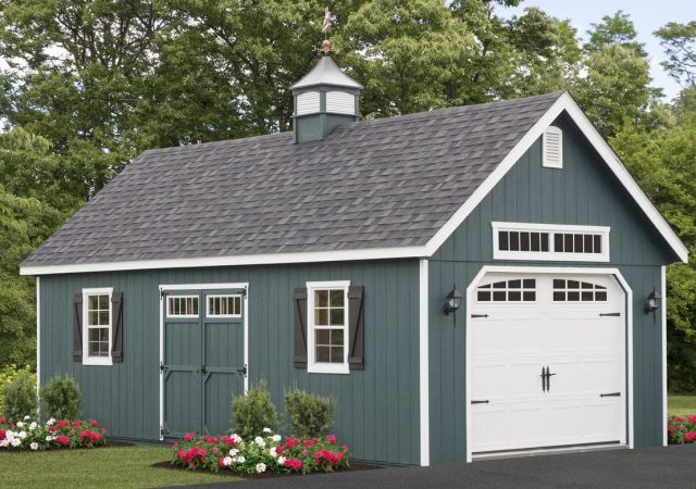 Garage Sheds for Sale | Amish Garage Builders | Stoltzfus Structur