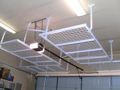 Are Ceiling Garage Storage Racks Safe? | Rhino Shelf Blog .