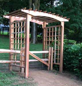 Cedar Garden Arbor – Edison McCart