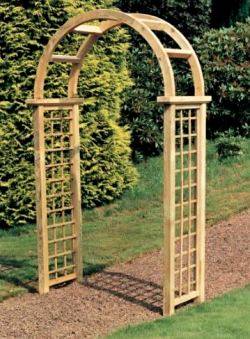 Garden Arches - Metal vs. Wo