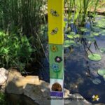 How to Make a Bee Garden Art Pole- Carolina Honeybe
