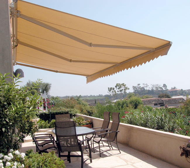 Retractable Patio Awnings - Copper Seri