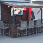 Garden Bar Outdoor Bar Treated Wood Tiki Bar DIY Kit - Et