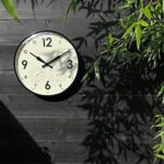 Amazon.com: Cloudnola Indoor Outdoor Waterproof Metal Wall Clock .