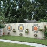 Garden Fence Decoration Ideas | Backyard fence decor, Backyard .