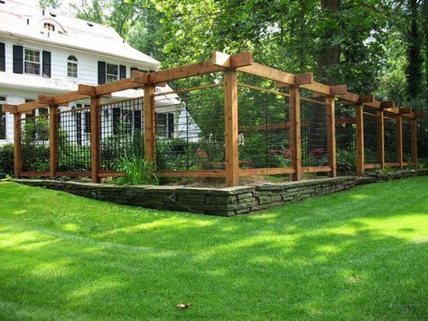 9 Super Easy DIY Garden Fence Ideas | Garden layout, Backyard .