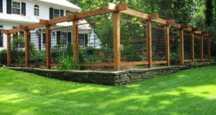 9 Super Easy DIY Garden Fence Ideas | Garden layout, Backyard .