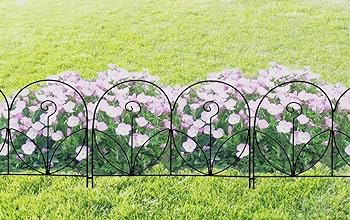 Amazon.com : Decorative Garden Border Fence Panel 18 in x 7.5 ft .